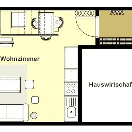 Mit Terrasse Im Haus Mit Grillplatz Lejlighed